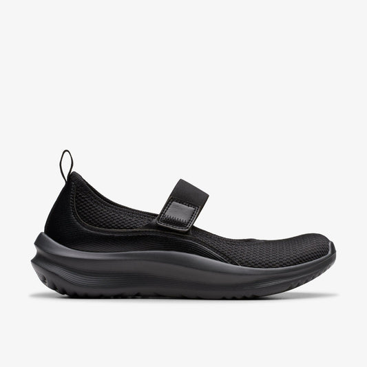 Solevana Jane Black Clarks Women