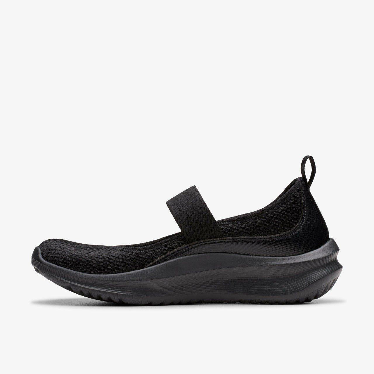 Solevana Jane Black Clarks Women