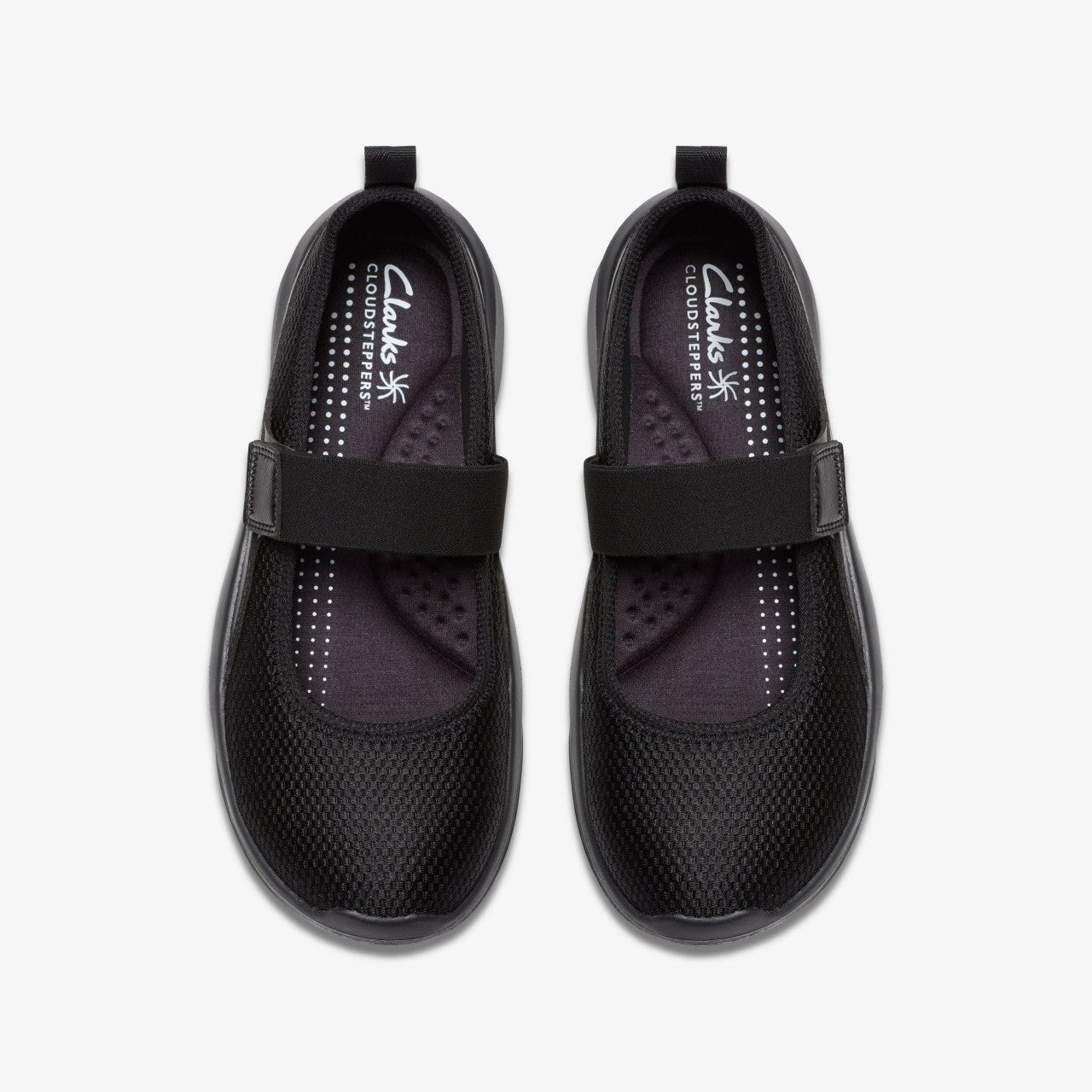 Solevana Jane Black Clarks Women