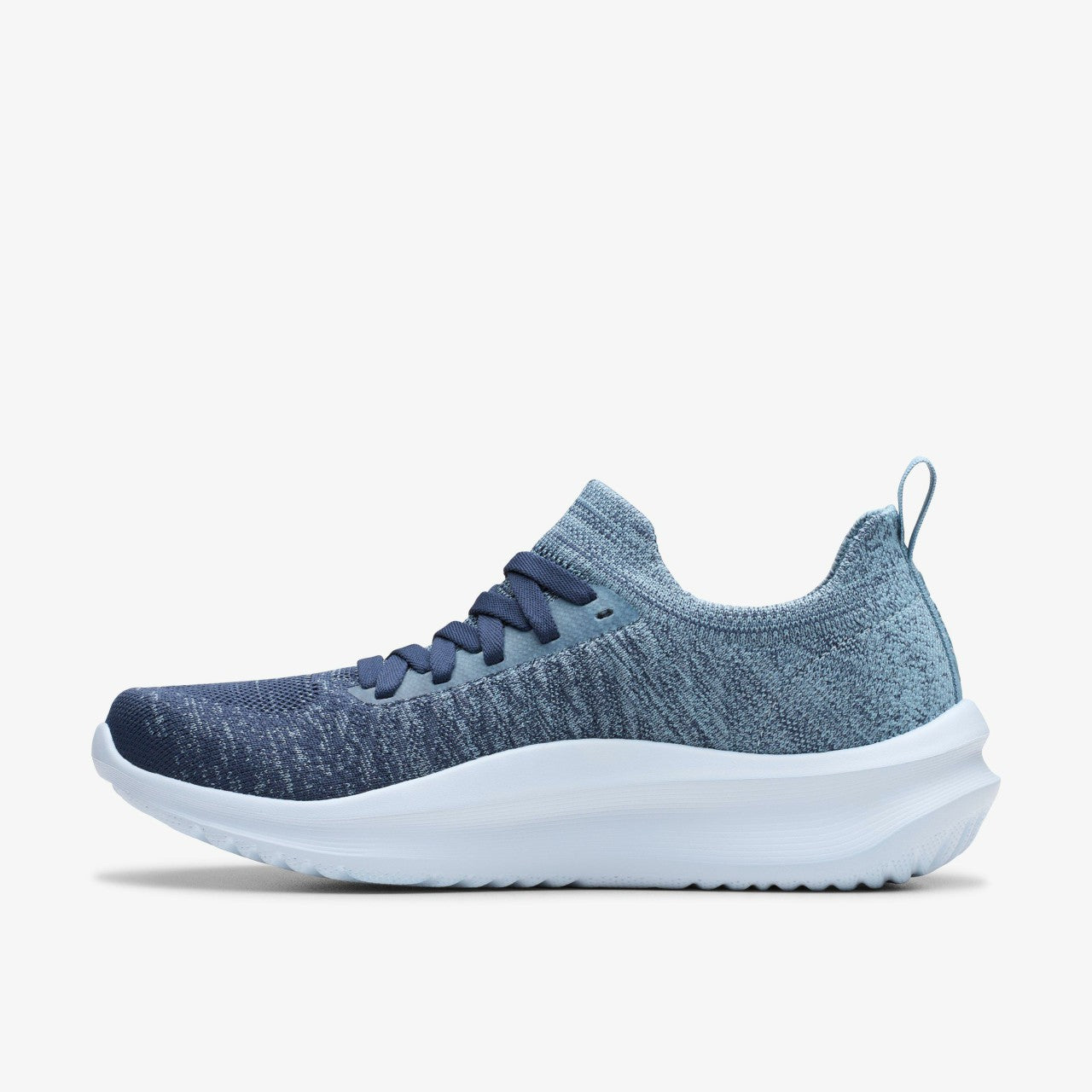 Solevana Lace Light Blue Combination Clarks Women