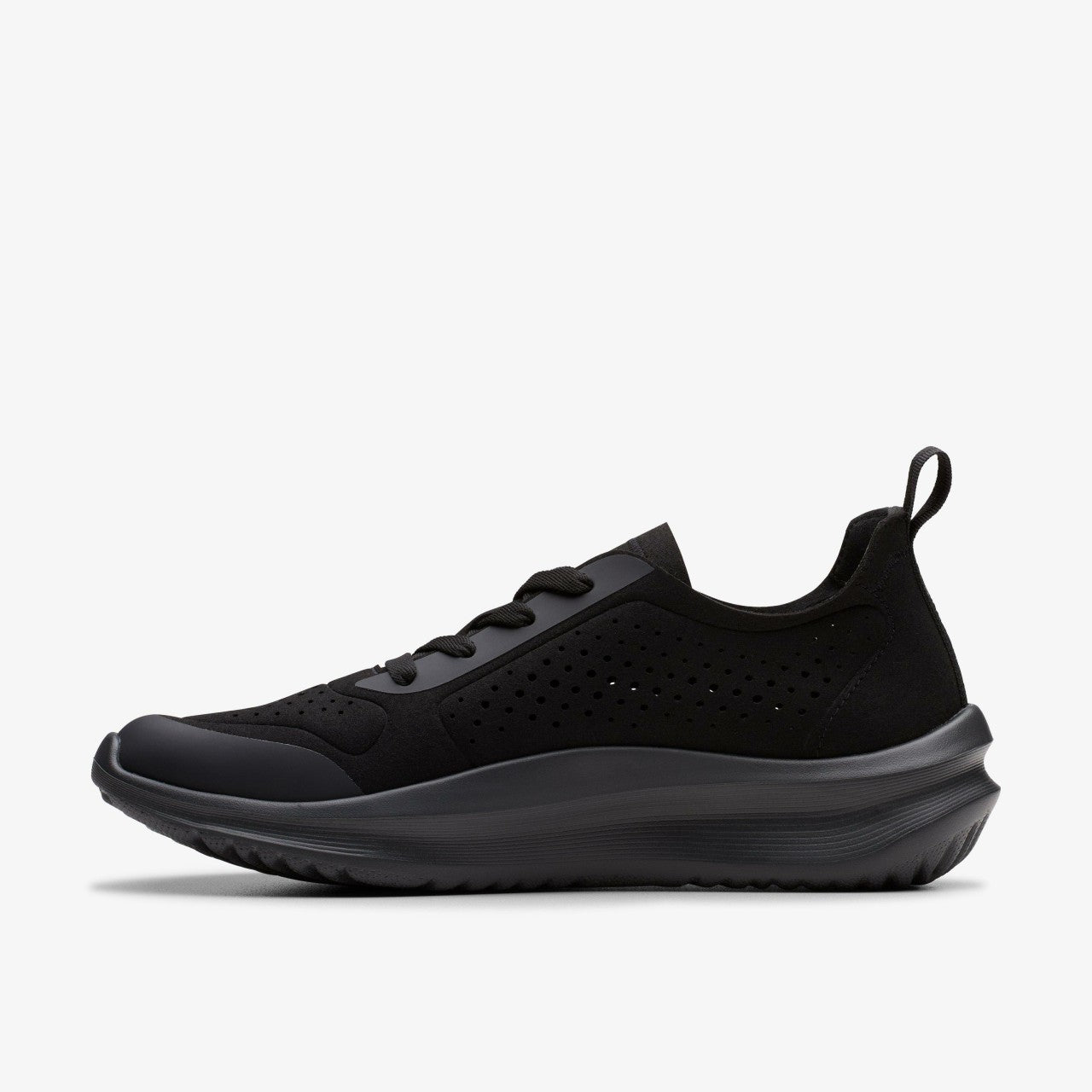 Solevana Tie Black Clarks Women