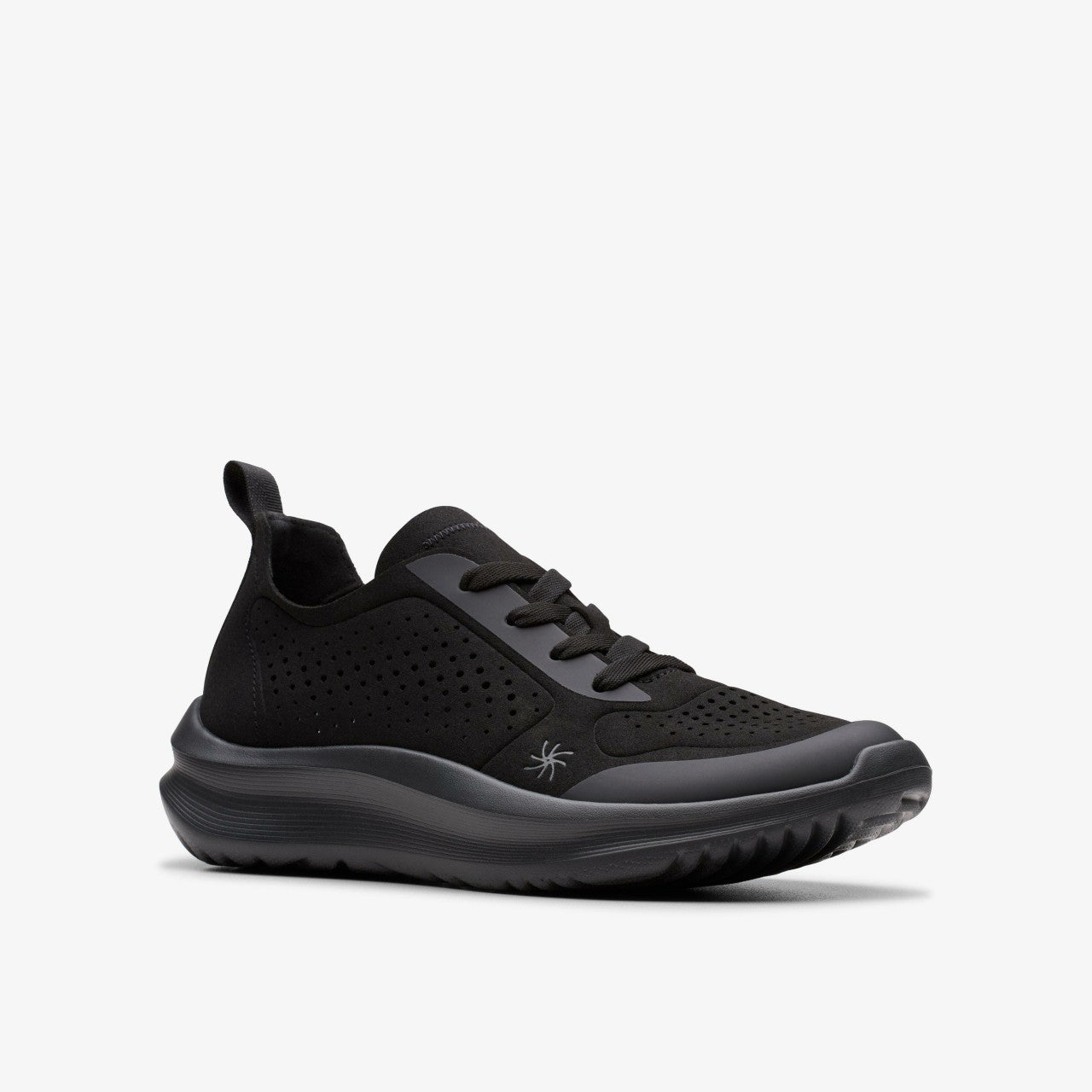 Solevana Tie Black Clarks Women