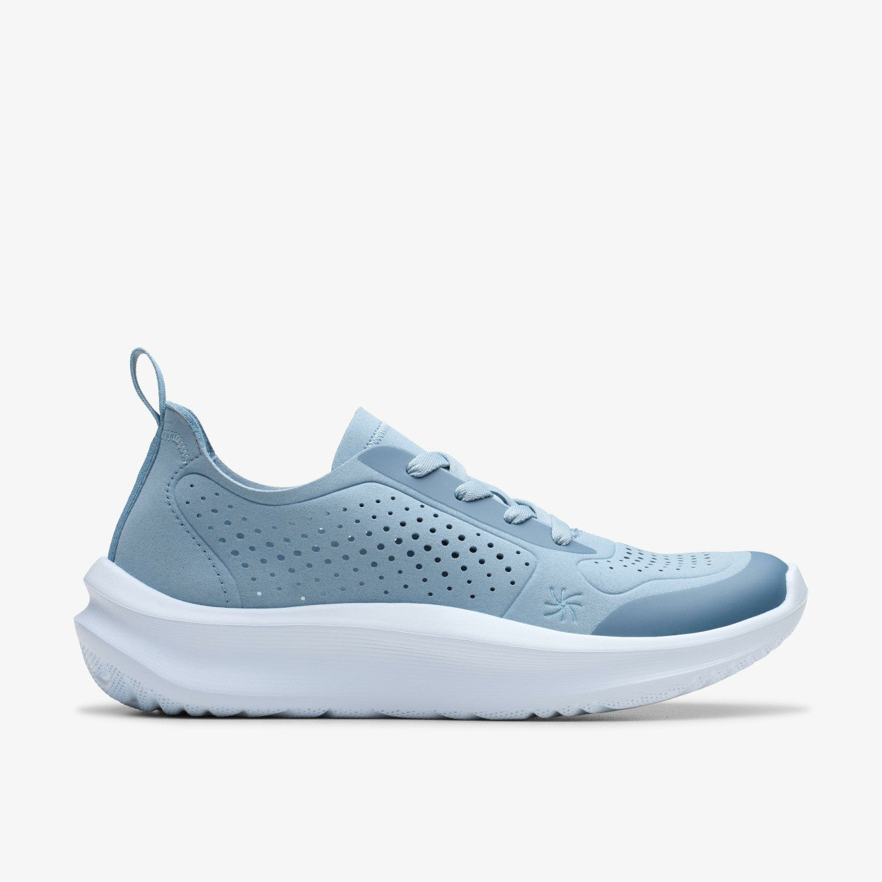 Solevana Tie Light Blue Clarks Women