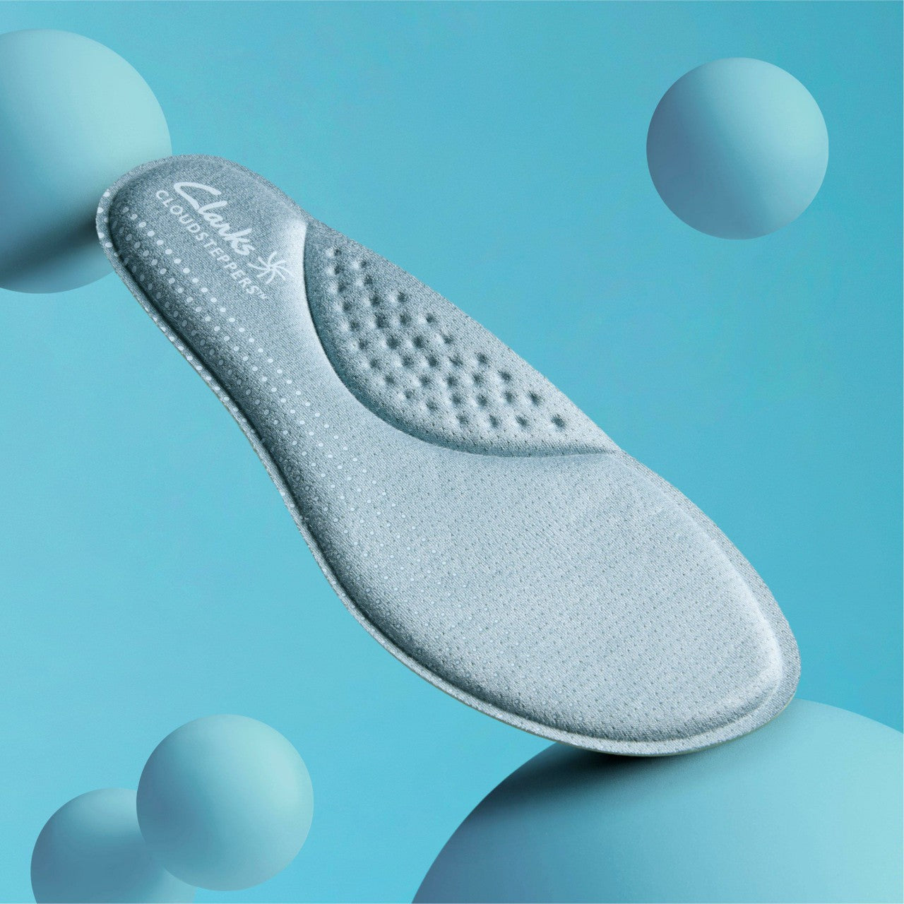 Solevana Tie Light Blue Clarks Women