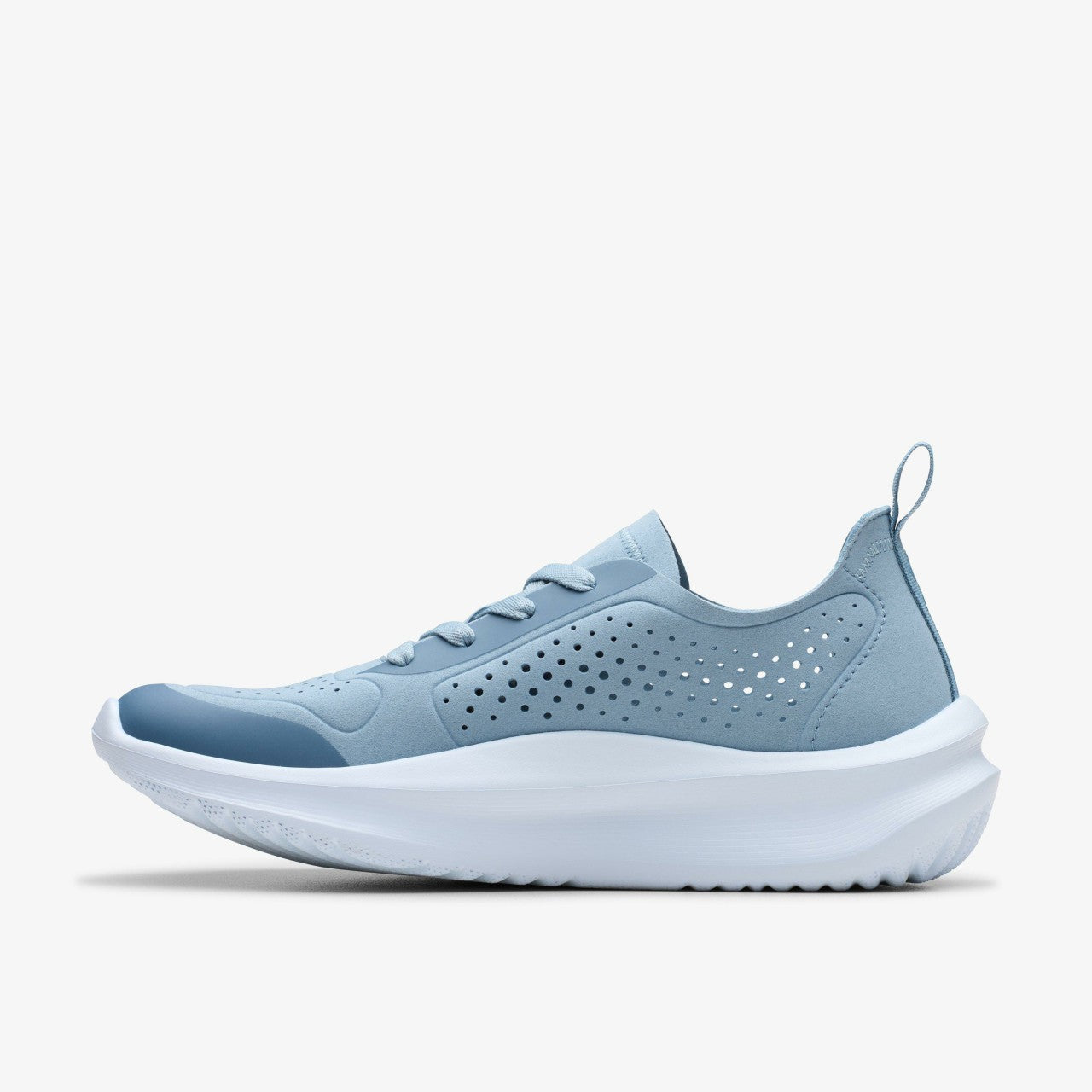 Solevana Tie Light Blue Clarks Women