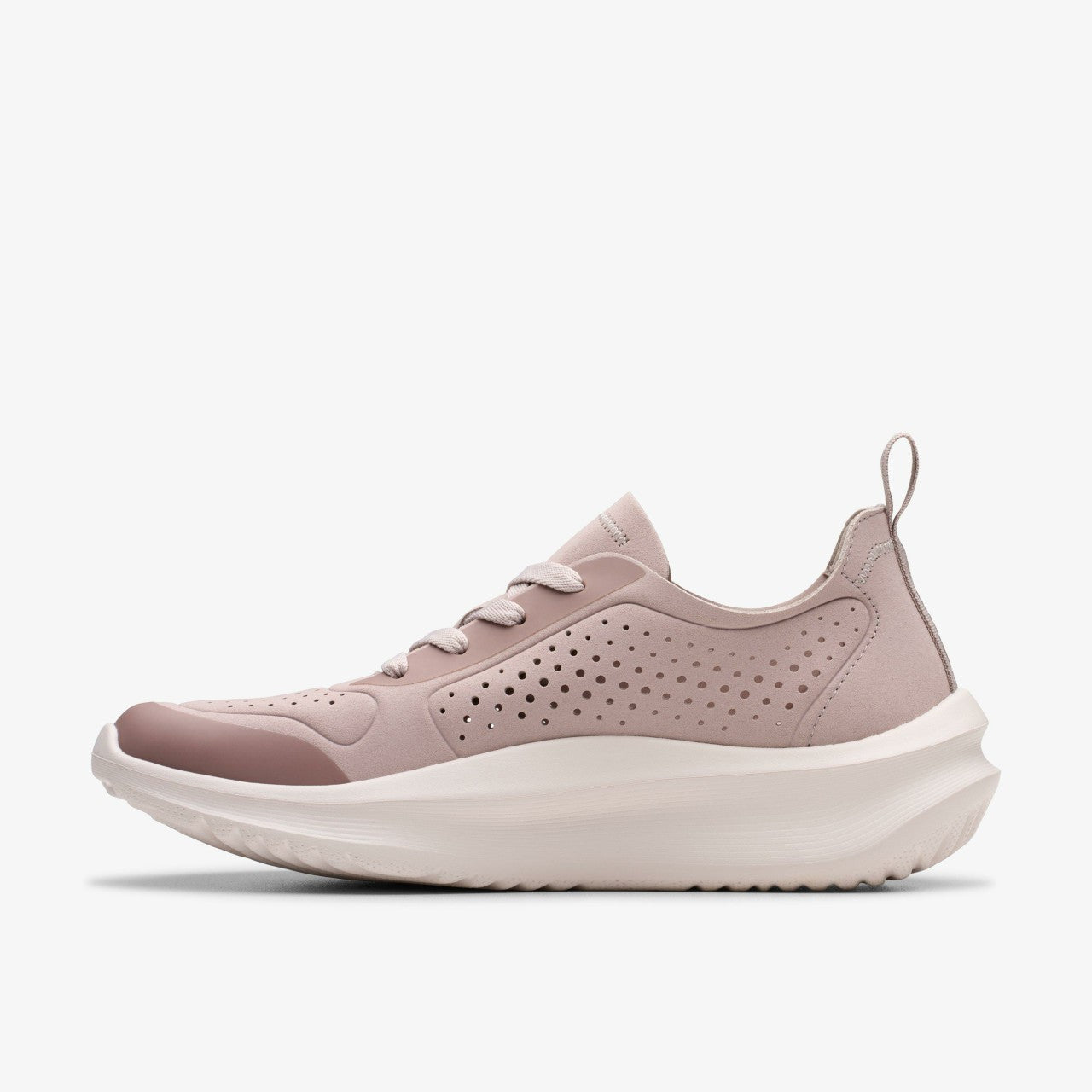 Solevana Tie Mauve Combination Clarks Women