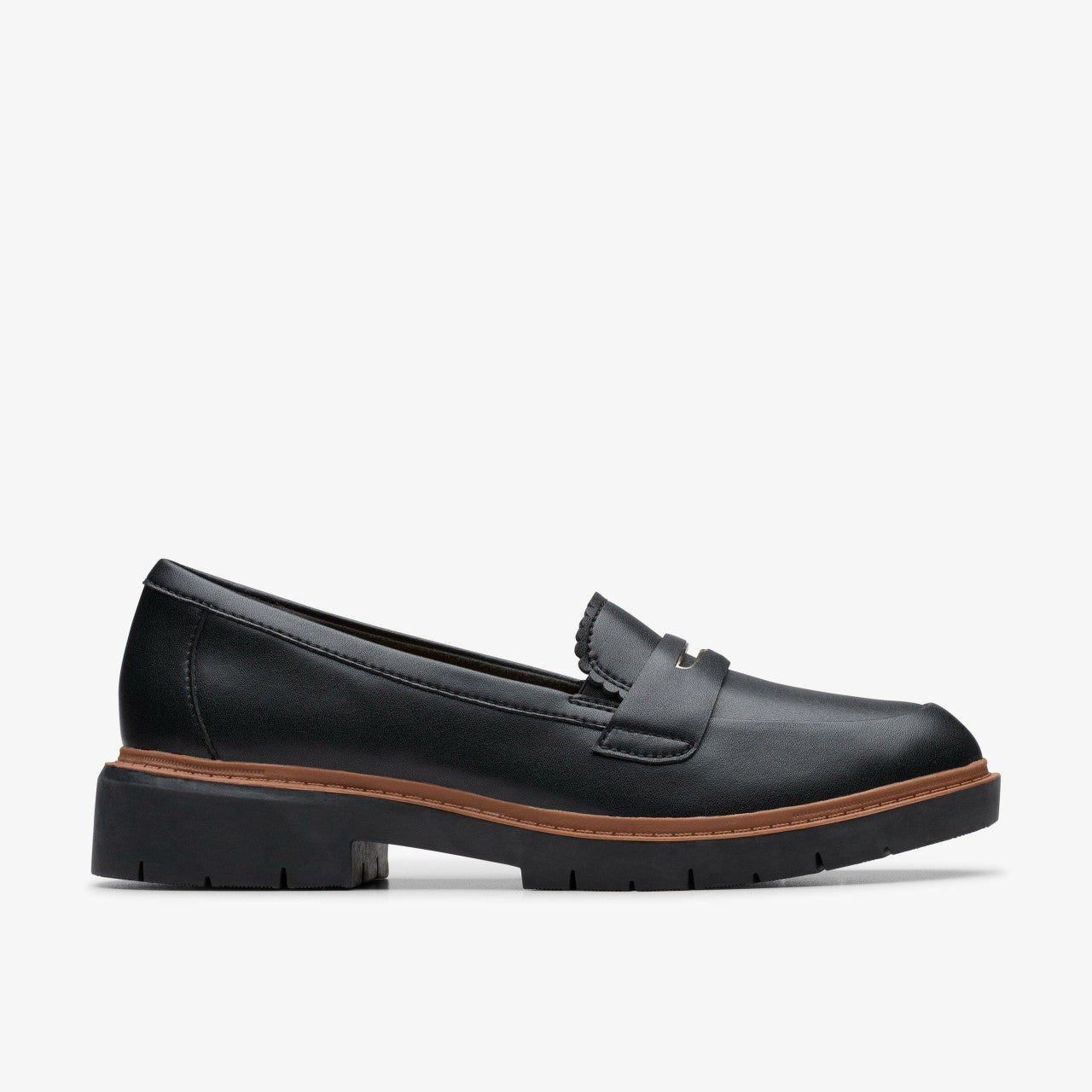 Westlynn Glow Black Leather Clarks Women
