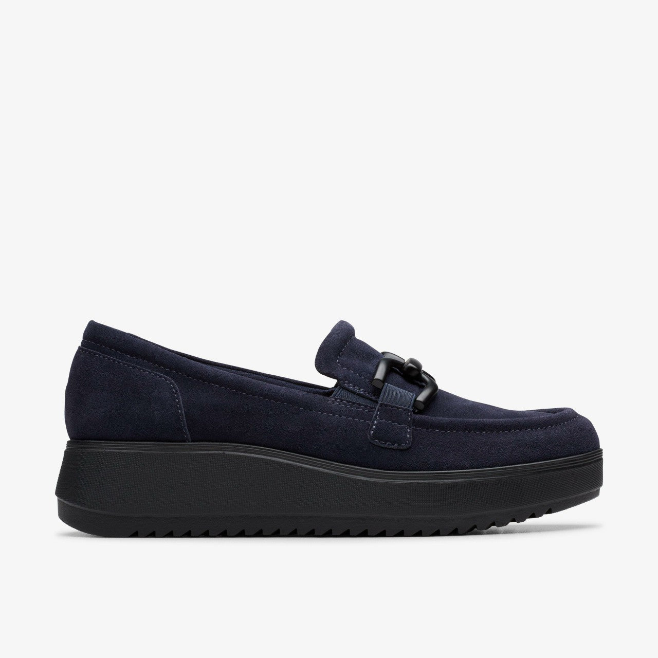 Zylah Top Navy Suede Clarks Women