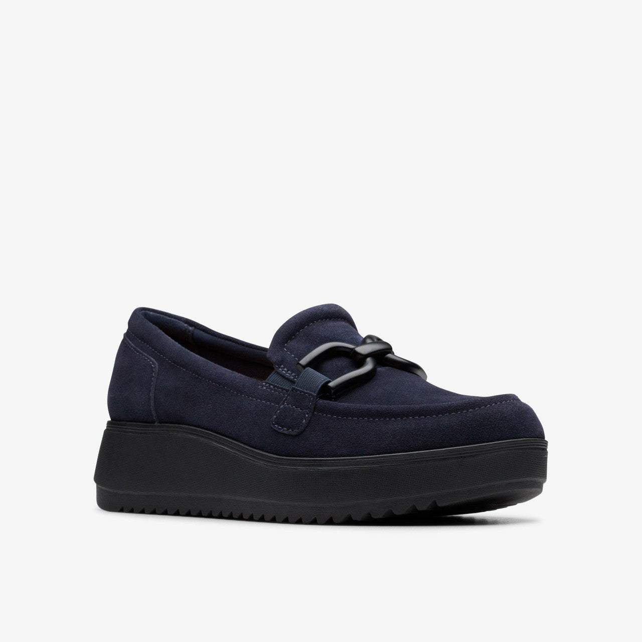 Zylah Top Navy Suede Clarks Women