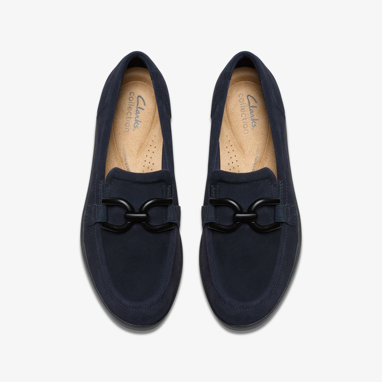Zylah Top Navy Suede Clarks Women