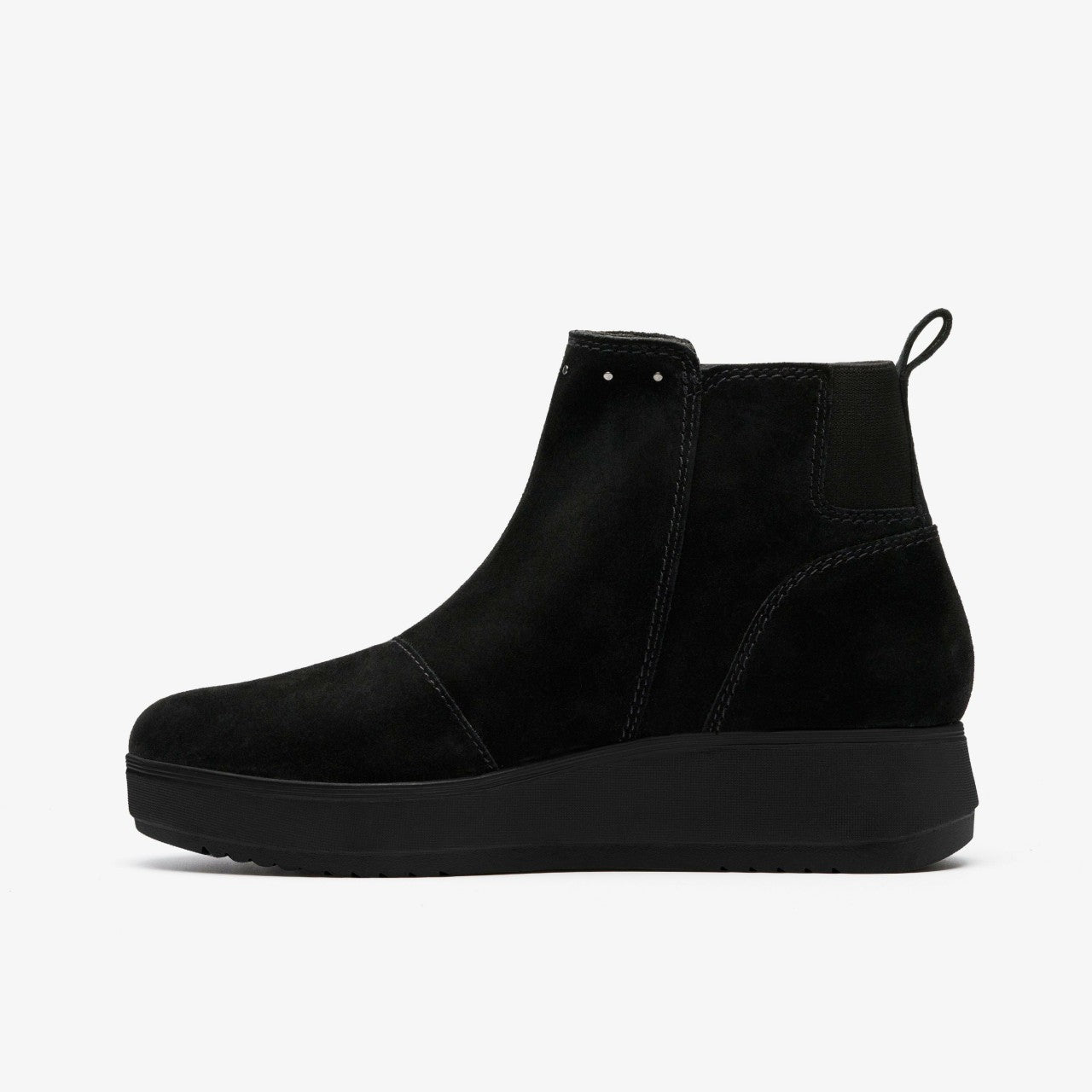 Zylah Willow Black Suede Clarks Women