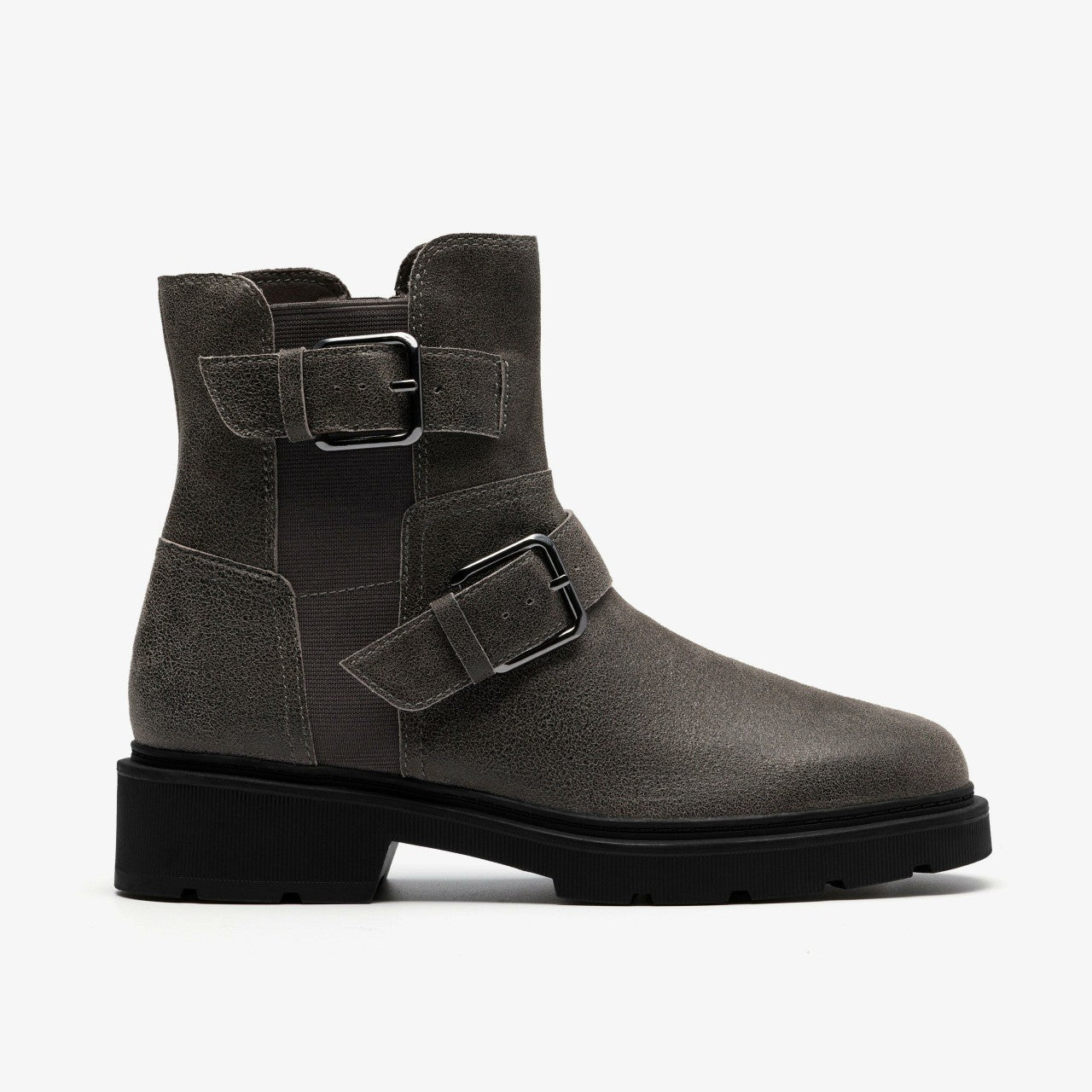 Lauryl Bay Dark Grey Leather Clarks Women