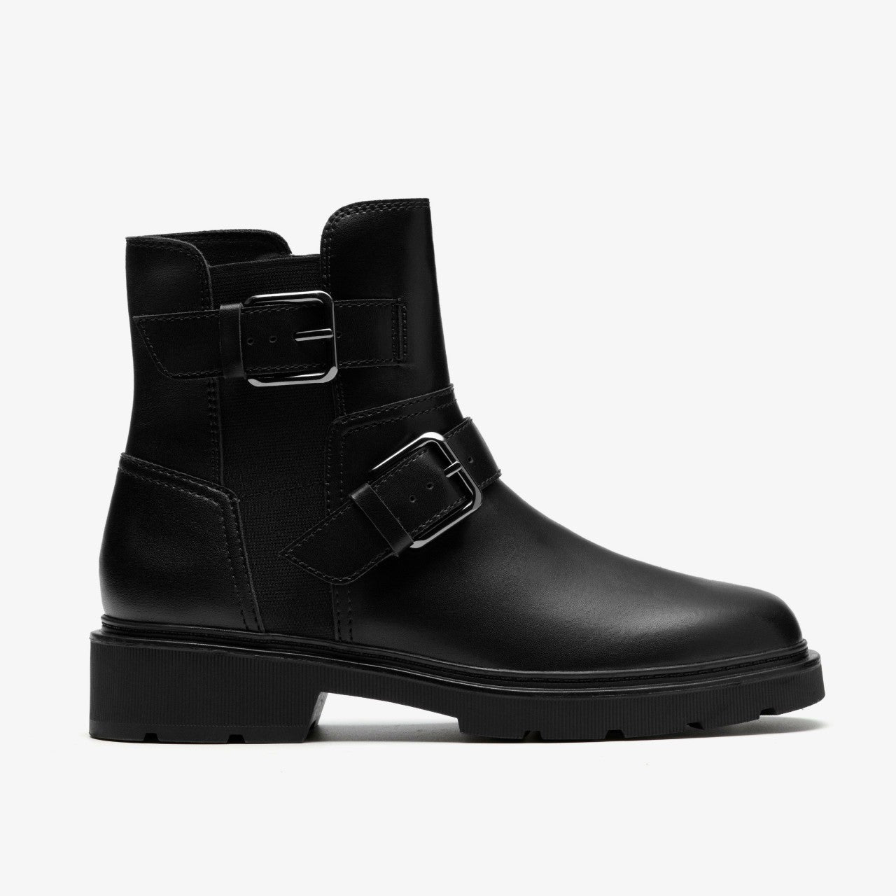 Lauryl Bay Black Leather Clarks Women
