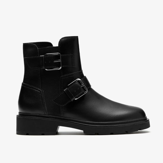 Lauryl Bay Black Leather Clarks Women