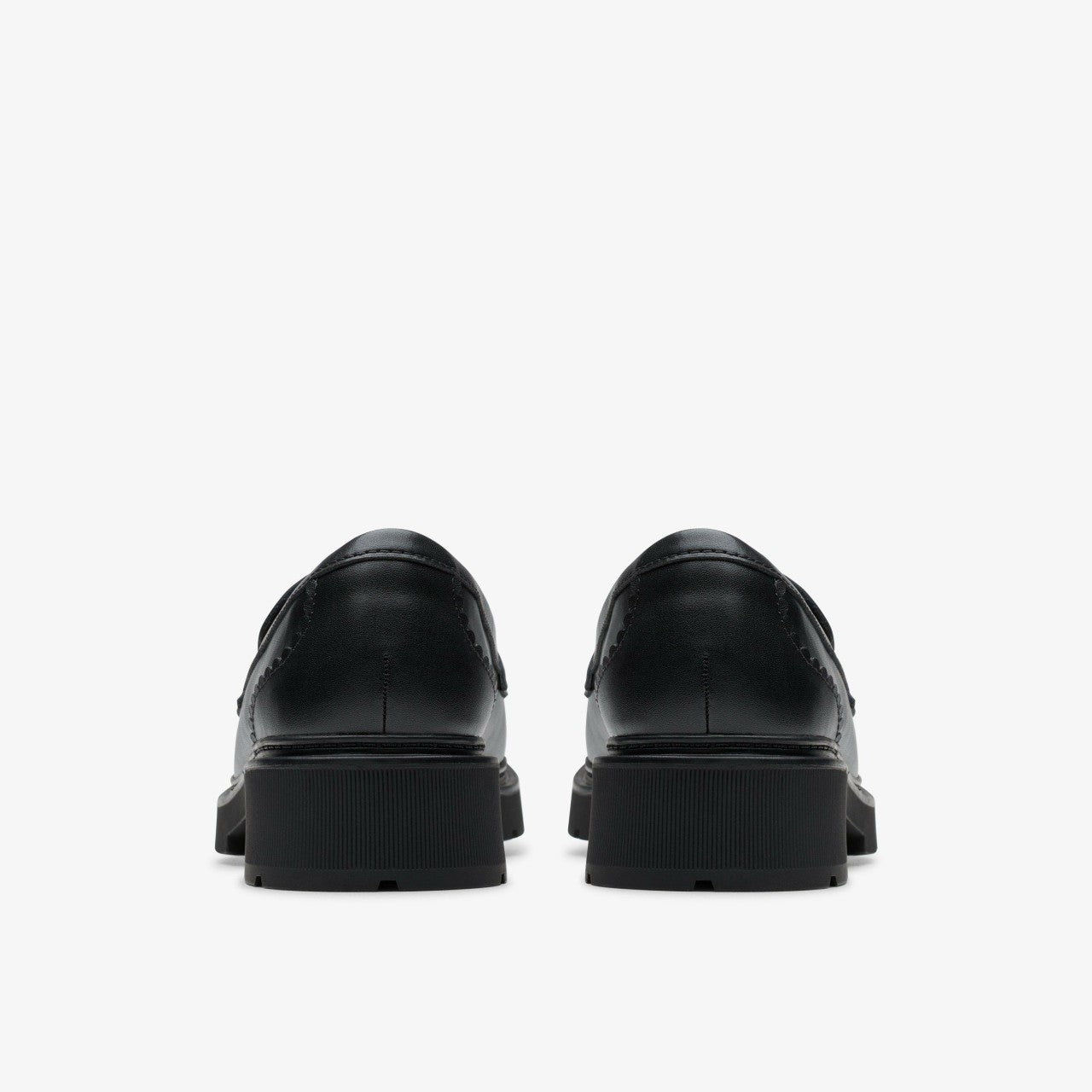 Lauryl Tassel Black Leather Clarks Women