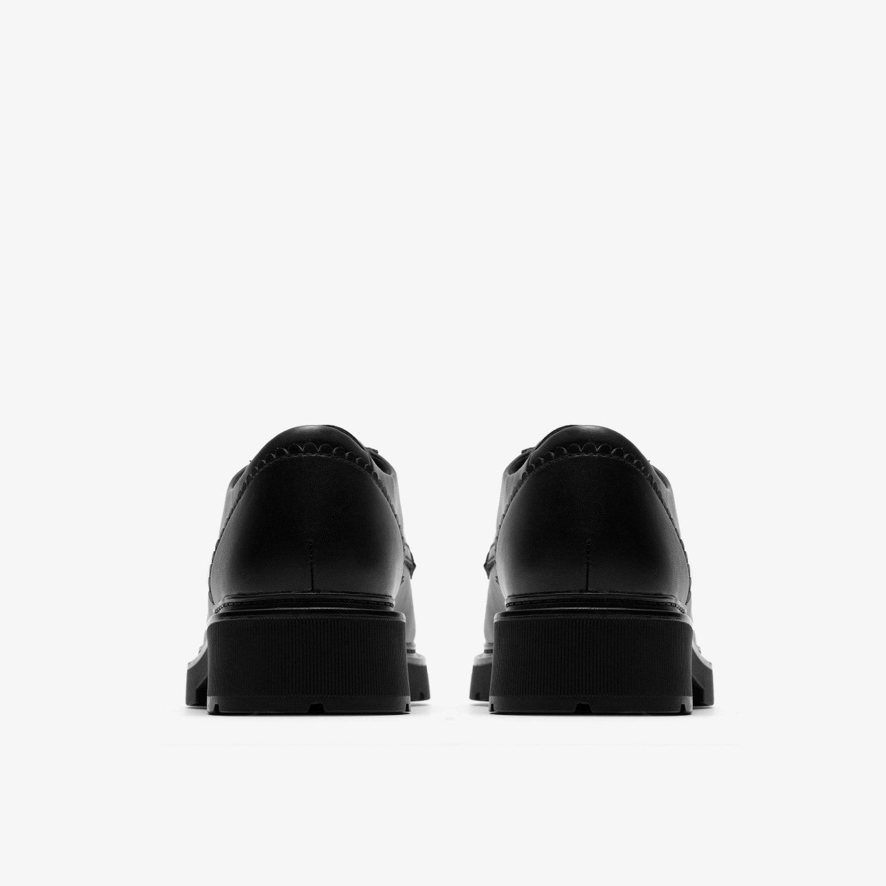 Lauryl Lace Black Leather Clarks Women