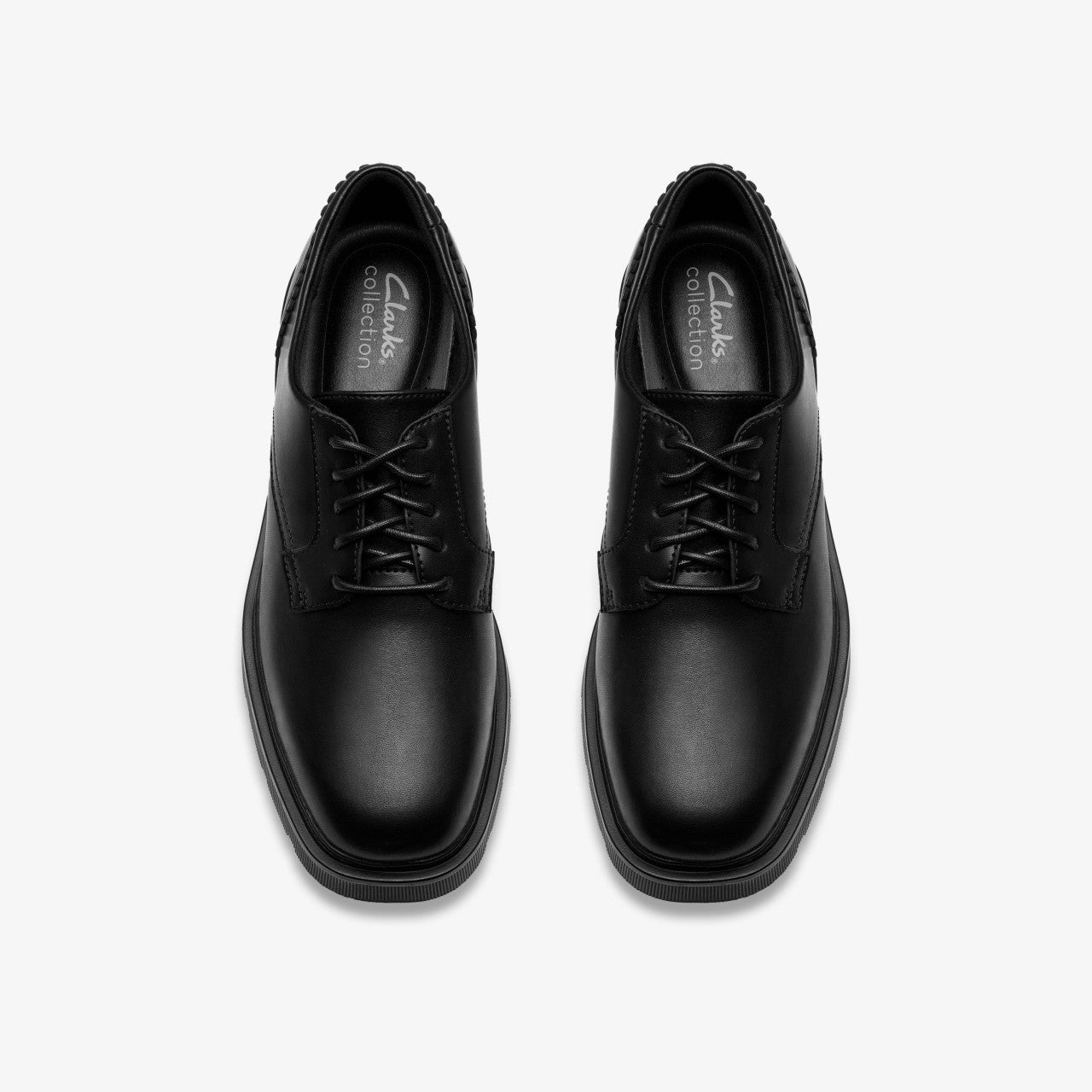 Lauryl Lace Black Leather Clarks Women