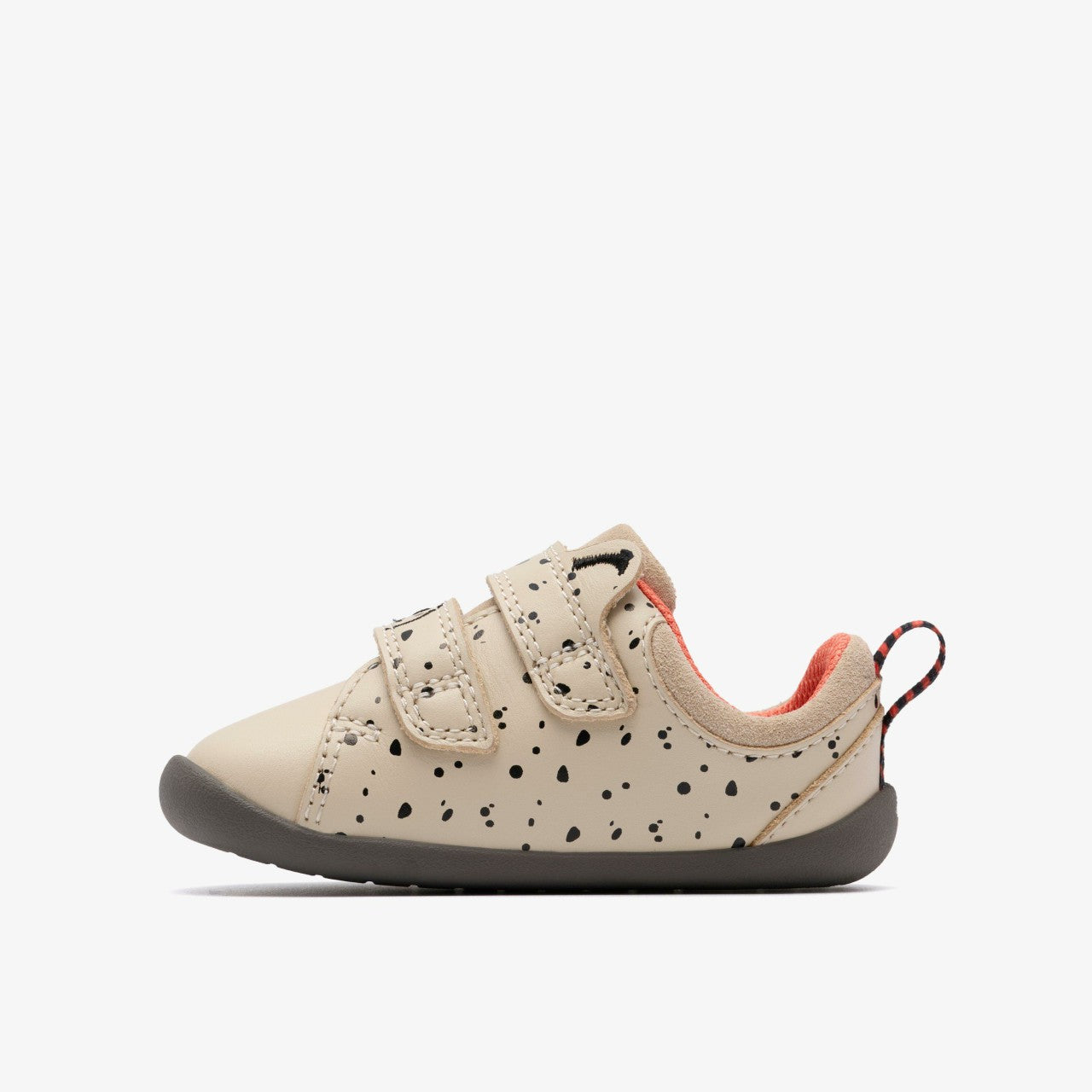 Roamer Wish Toddler Off White Print Clarks Kids