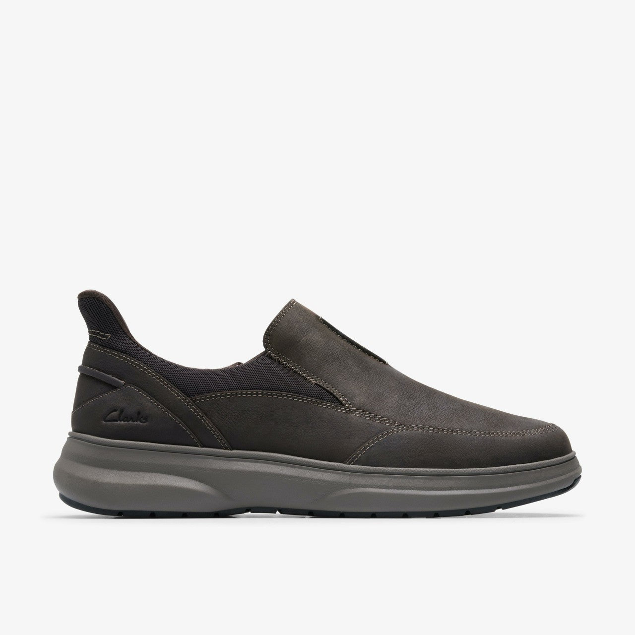 Mullan Step Dark Brown Leather Clarks Men