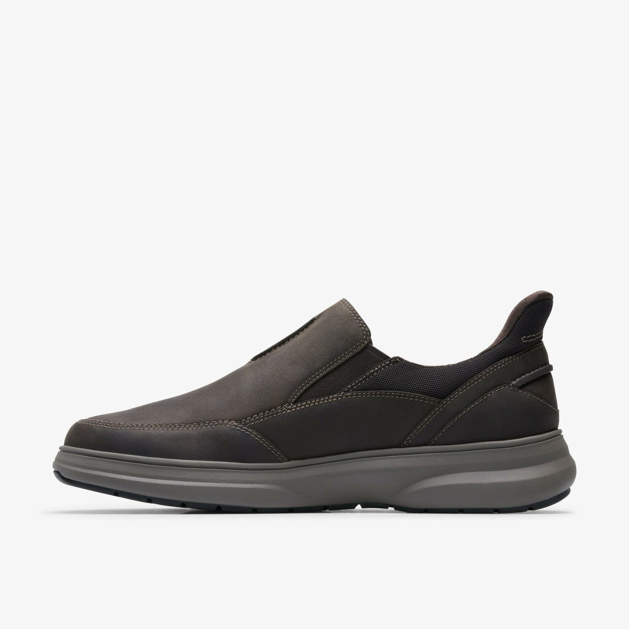 Mullan Step Dark Brown Leather Clarks Men