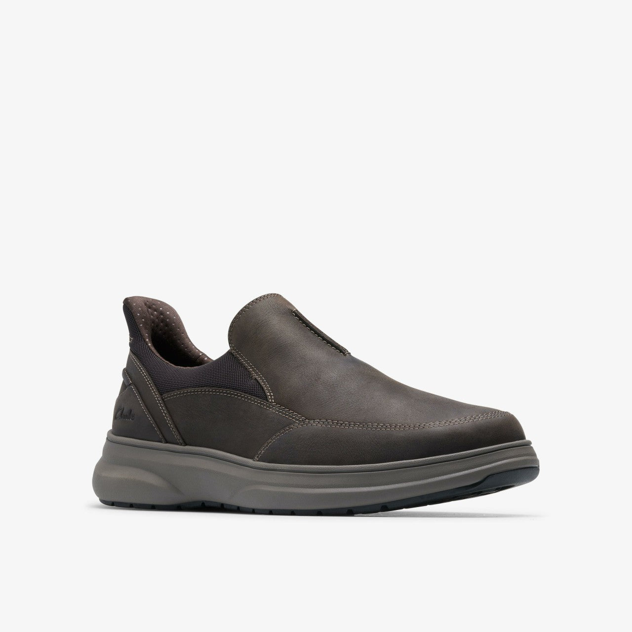 Mullan Step Dark Brown Leather Clarks Men