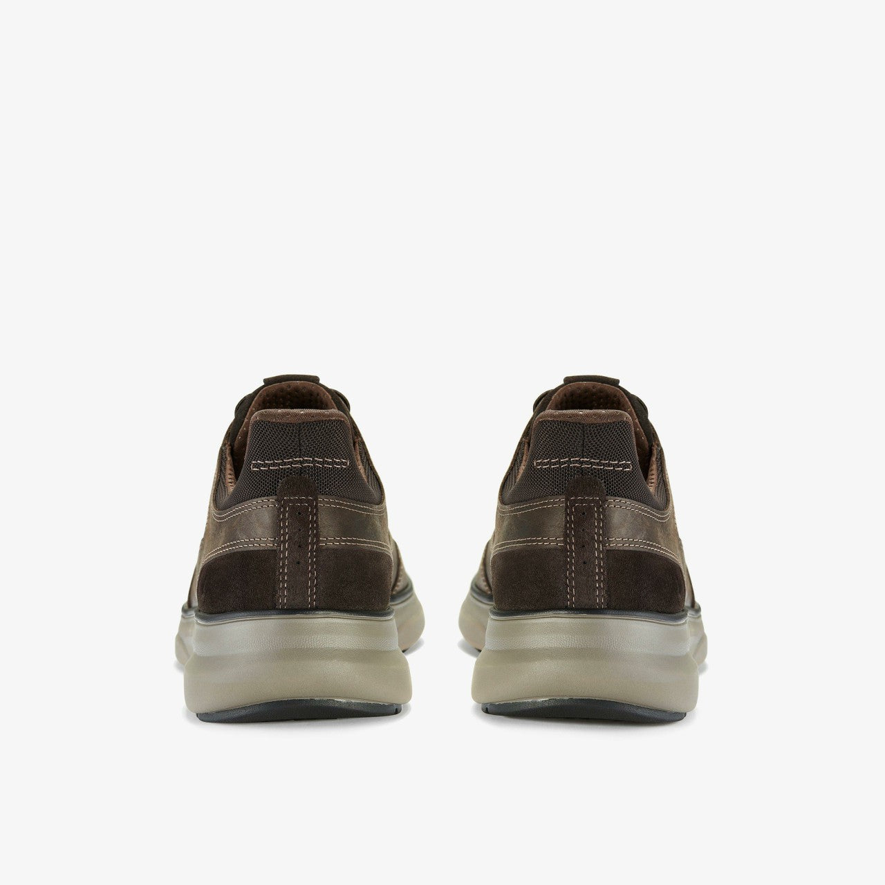 Mullan Easy Dark Brown Leather Clarks Men
