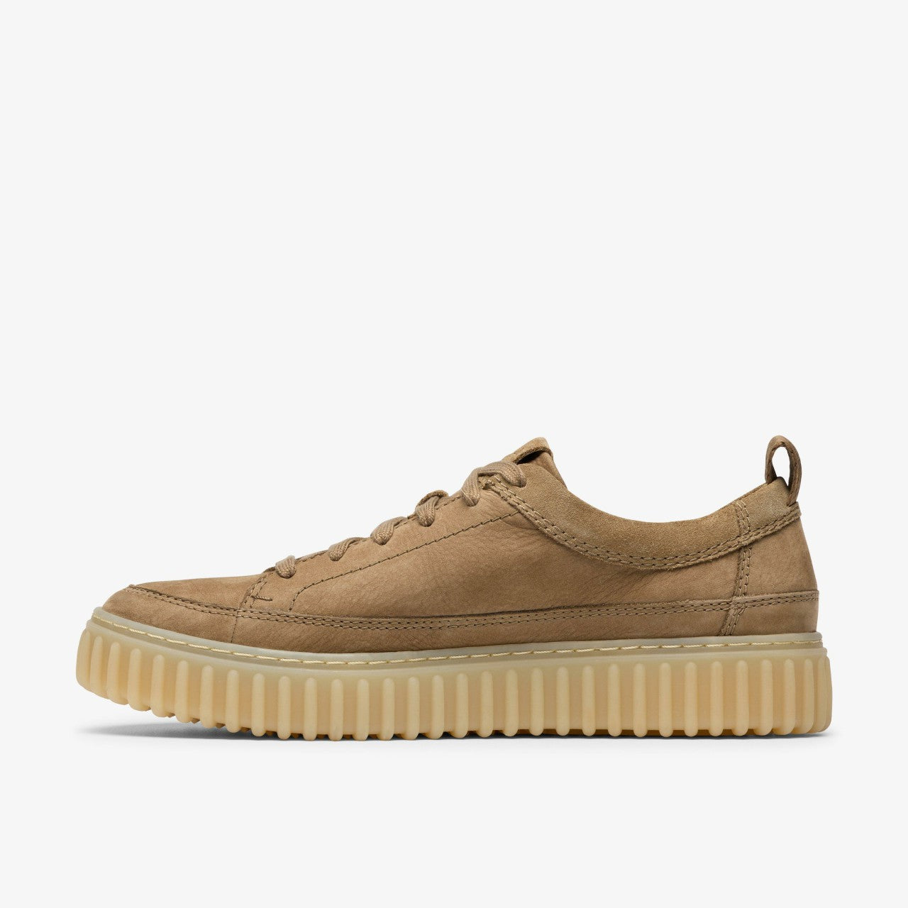 Torhill Lace Dark Sand Nubuck Clarks Men