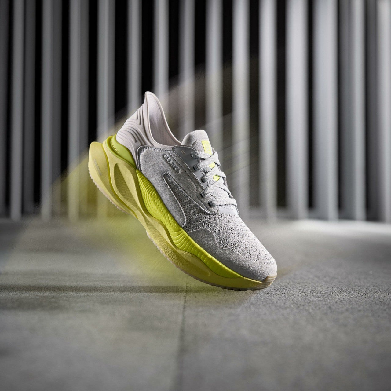 Clarks Pace Lime Combination Clarks Men