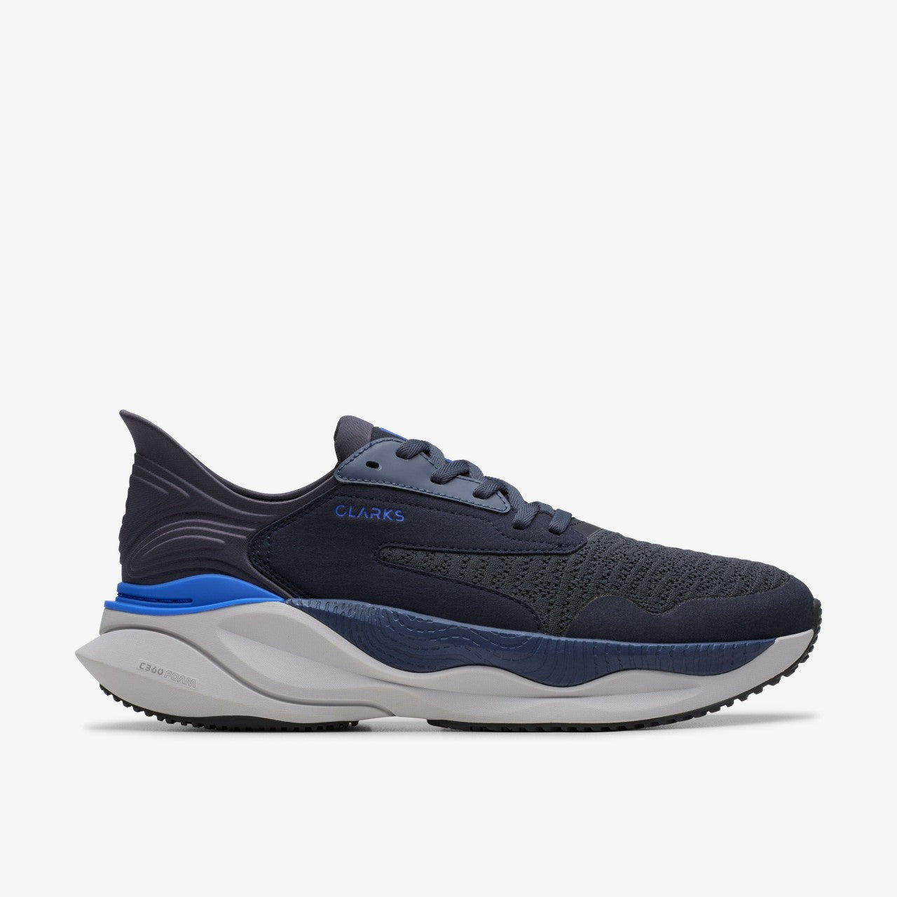 Clarks Pace Navy Clarks Men