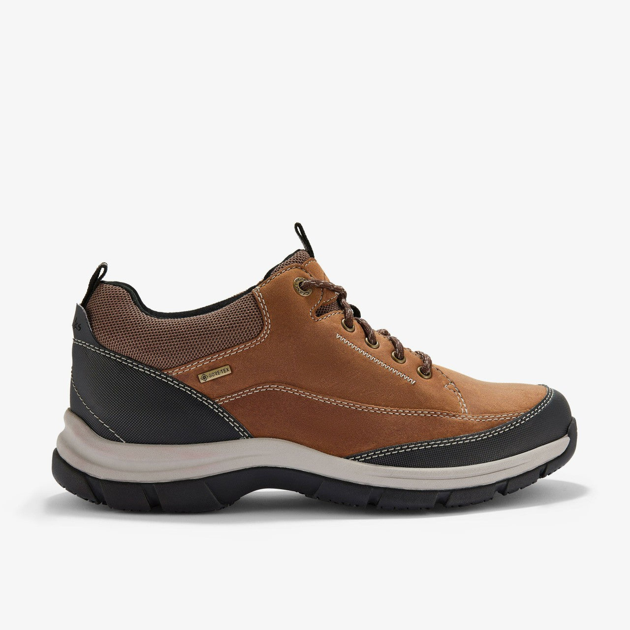 Spypath Lo GORE-TEX Dark Tan Leather Clarks Men