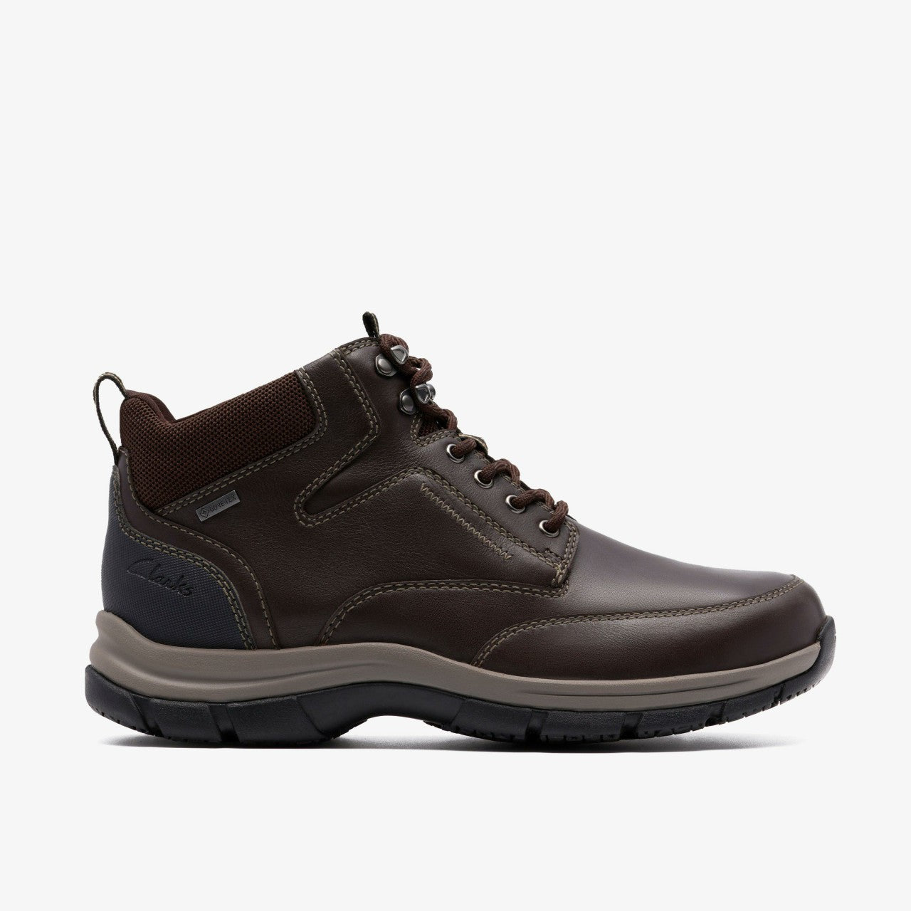 Spypath Hi GORE-TEX Dark Brown Leather Clarks Men
