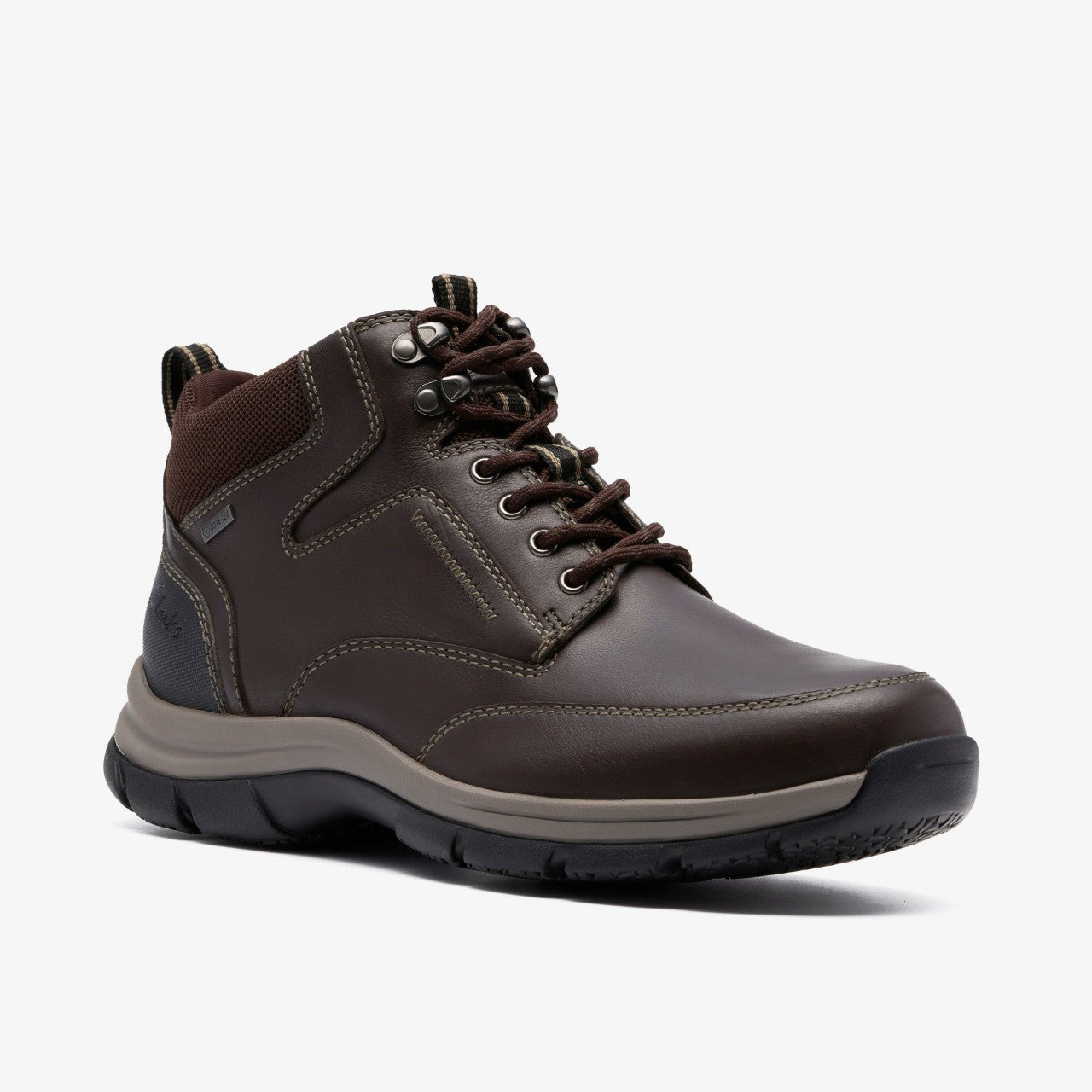 Spypath Hi GORE-TEX Dark Brown Leather Clarks Men