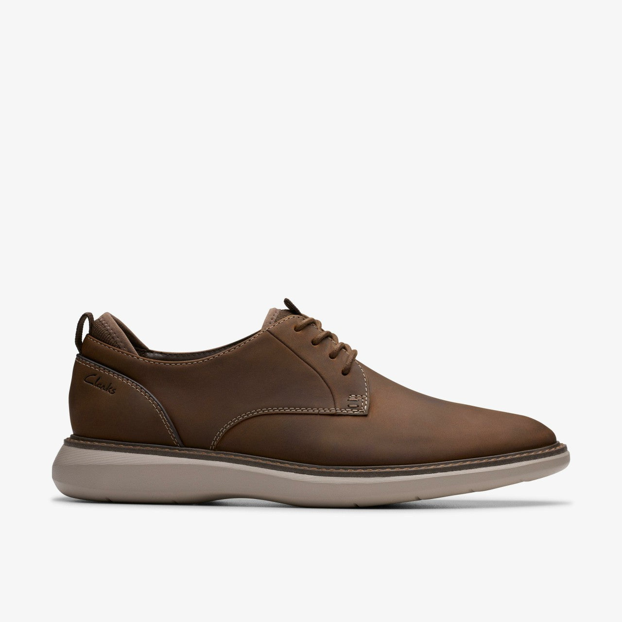 Brantin Plain Beeswax Leather Clarks Men