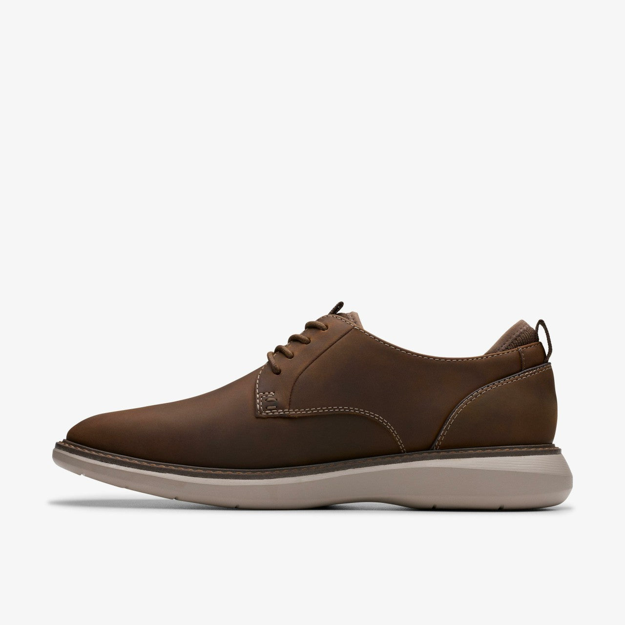 Brantin Plain Beeswax Leather Clarks Men