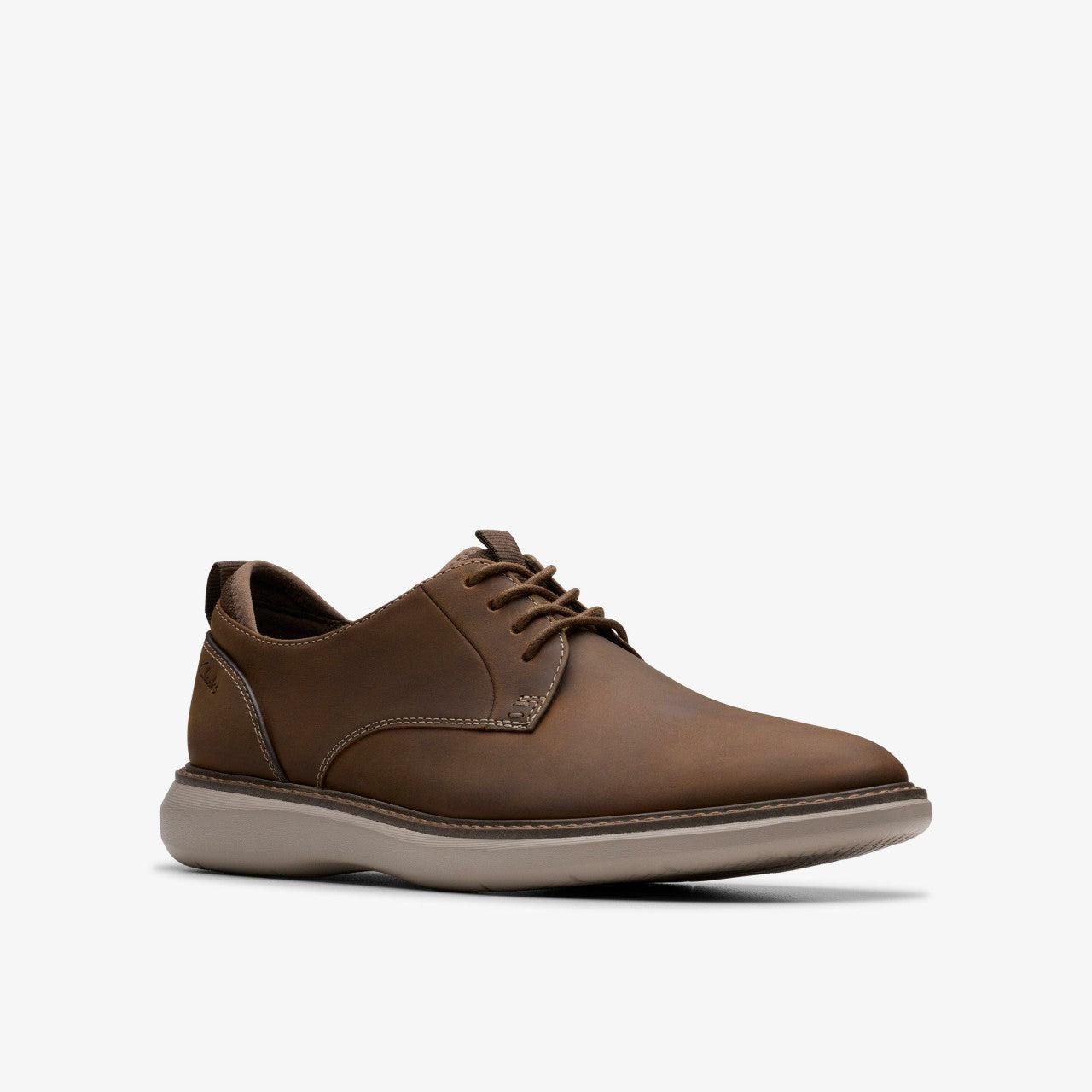 Brantin Plain Beeswax Leather Clarks Men