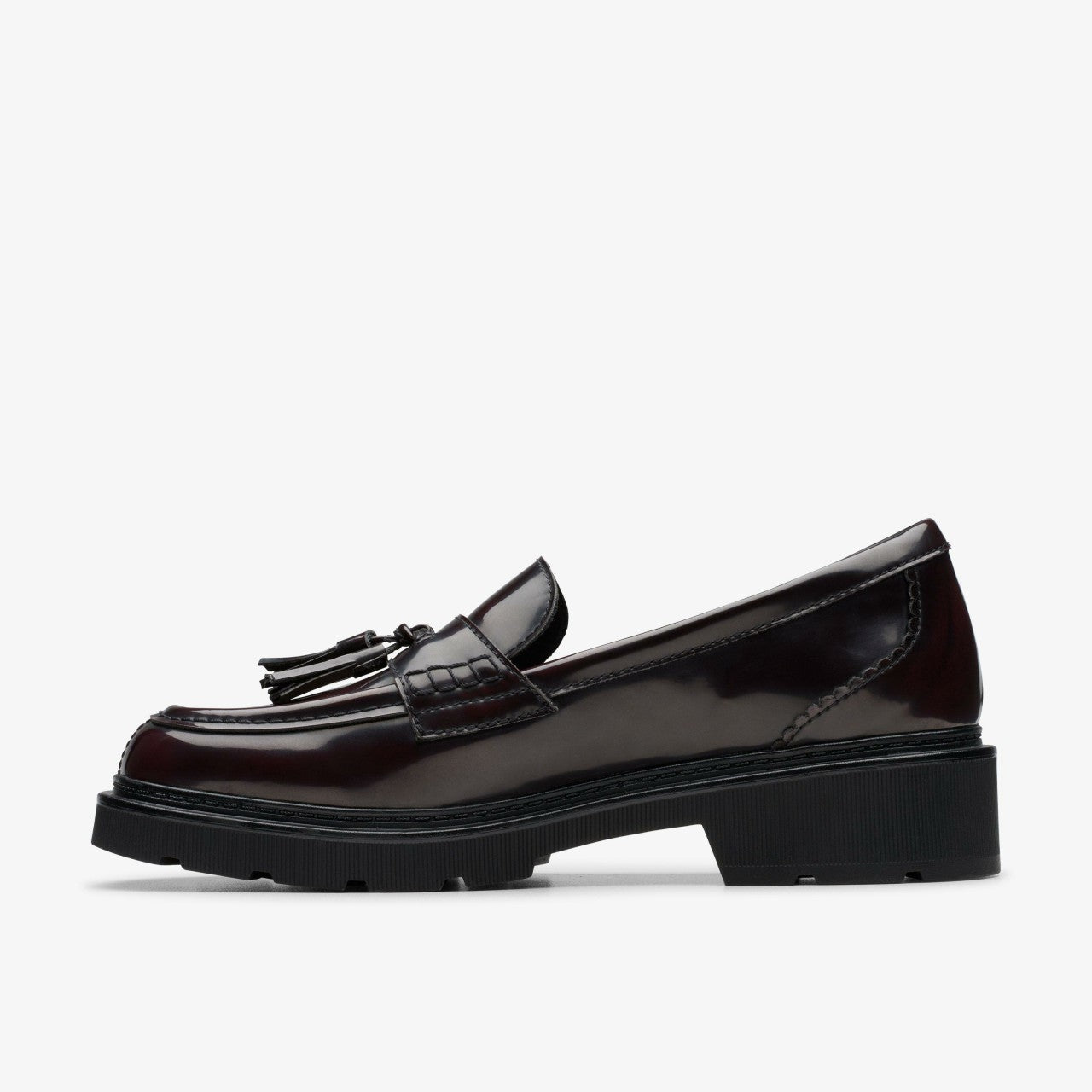 Lauryl Tassel Wine Clarks Women
