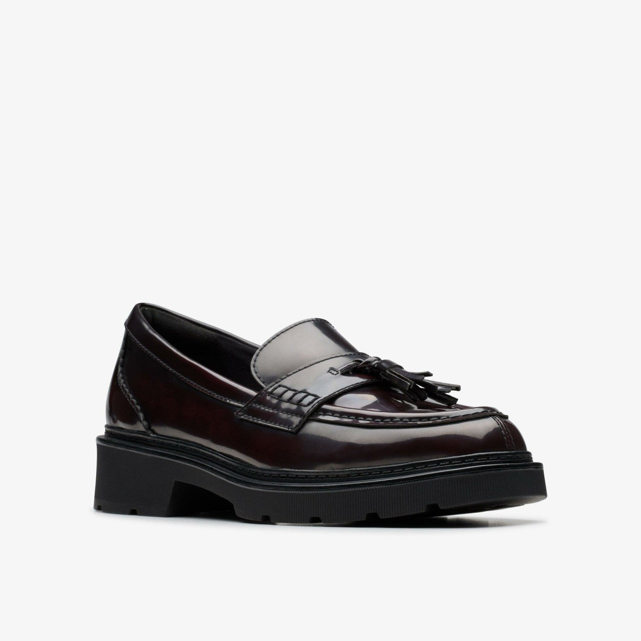 Lauryl Tassel Wine Clarks Women