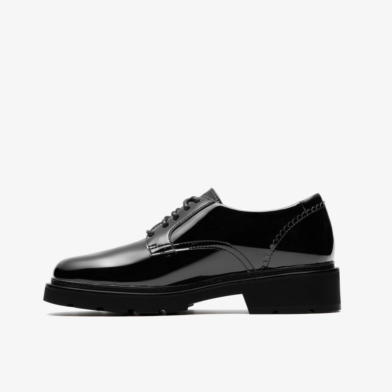 Lauryl Lace Black Patent Clarks Women
