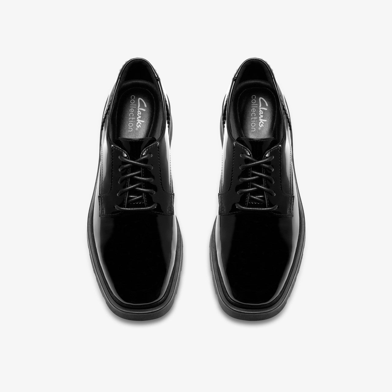 Lauryl Lace Black Patent Clarks Women