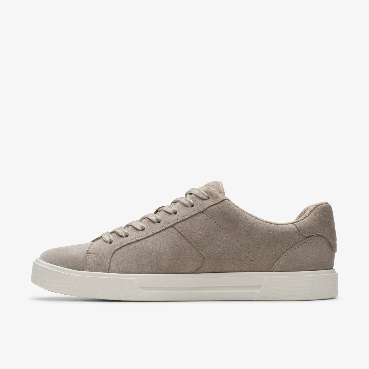 Romsey Lace Grey Suede Clarks Men
