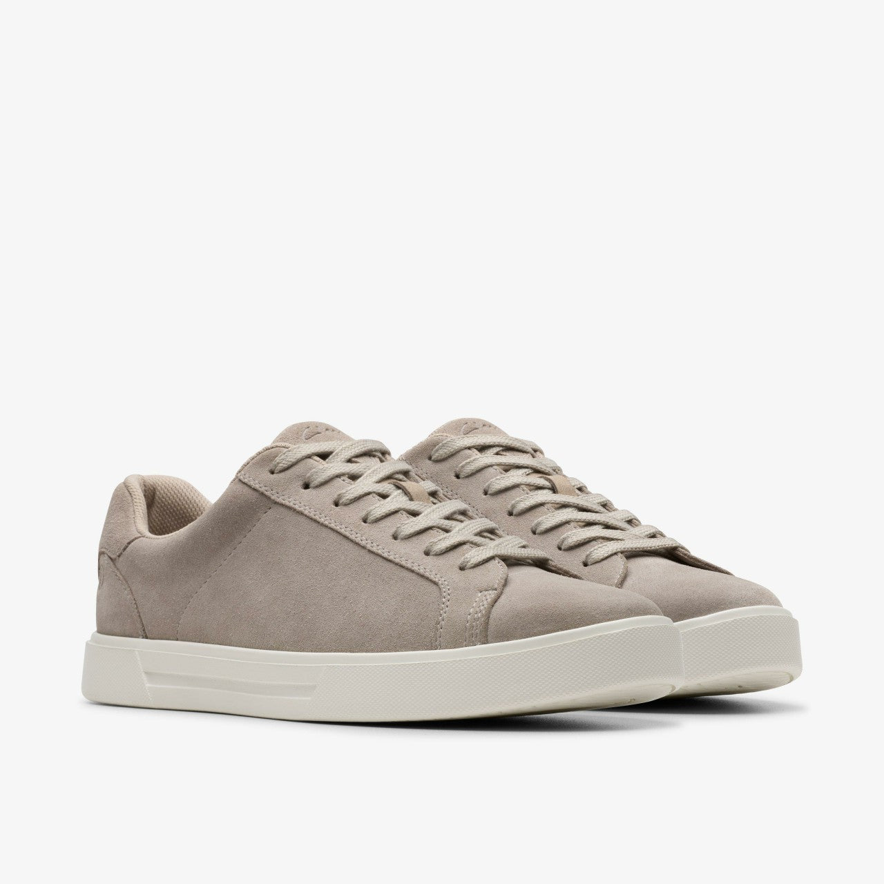 Romsey Lace Grey Suede Clarks Men