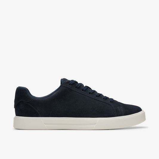 Romsey Lace Navy Suede Clarks Men