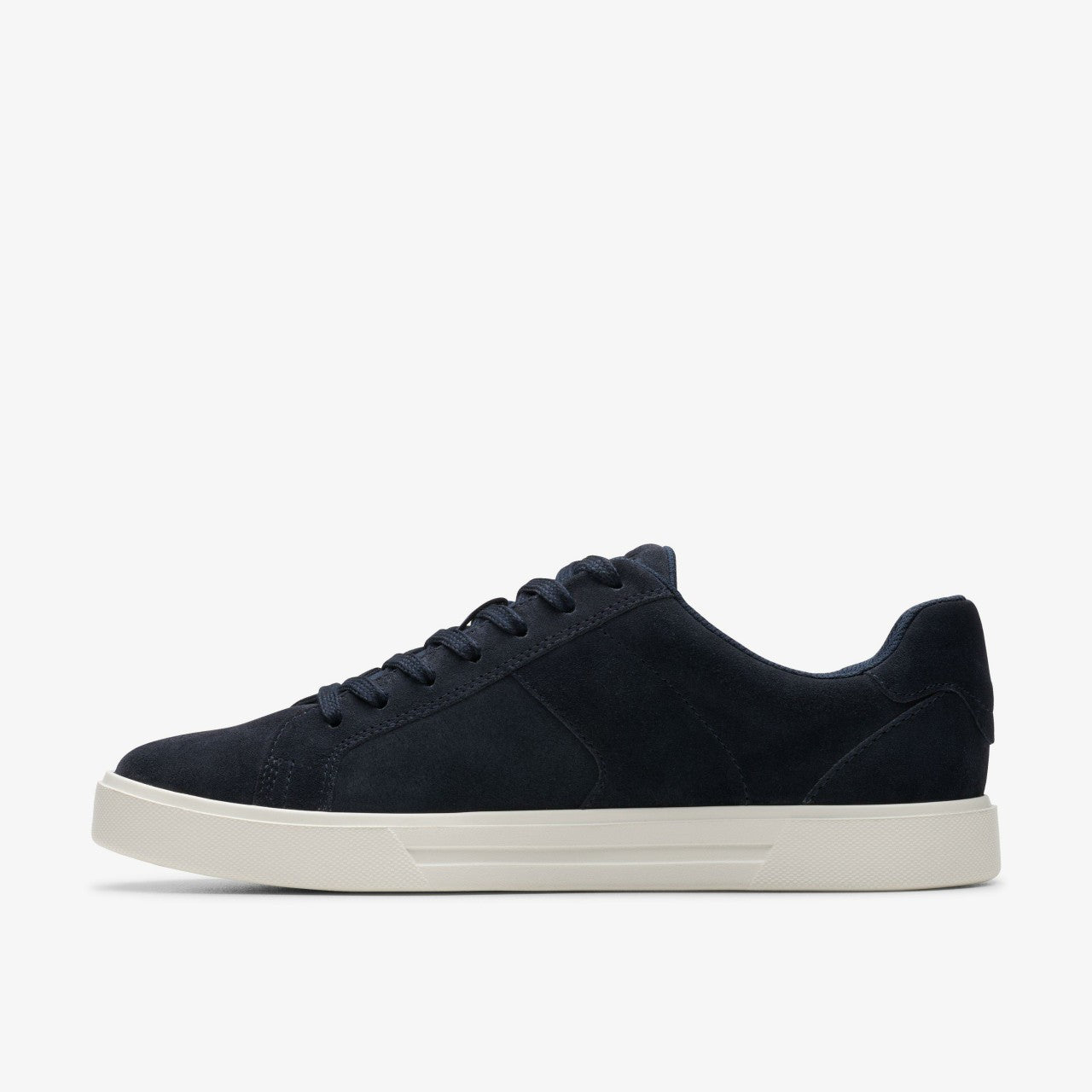 Romsey Lace Navy Suede Clarks Men