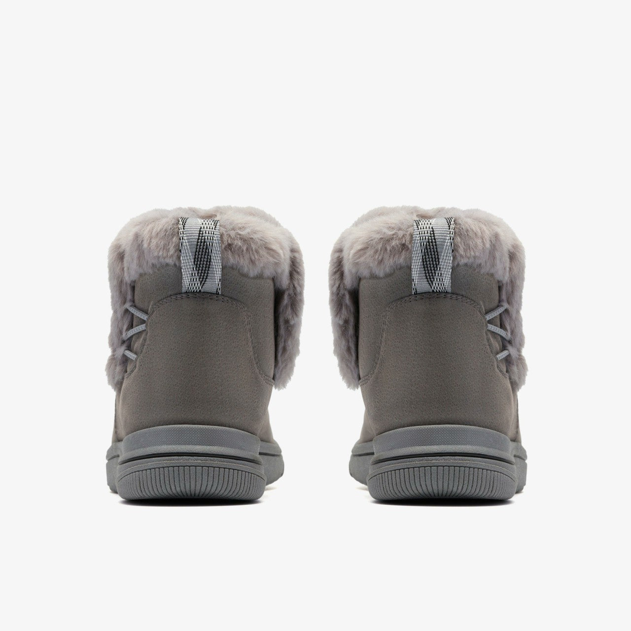 Brinkley Fur Dark Grey Combination Clarks Women