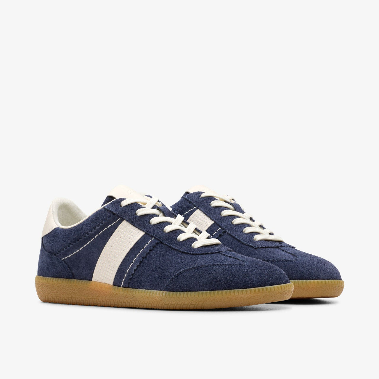 Stara Walk Navy Suede Clarks Women