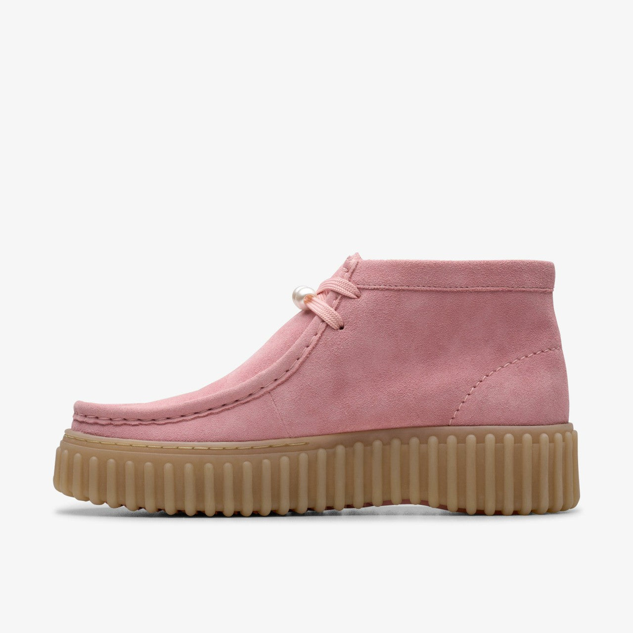 Torhill Moss Dusty Rose Suede Clarks Women