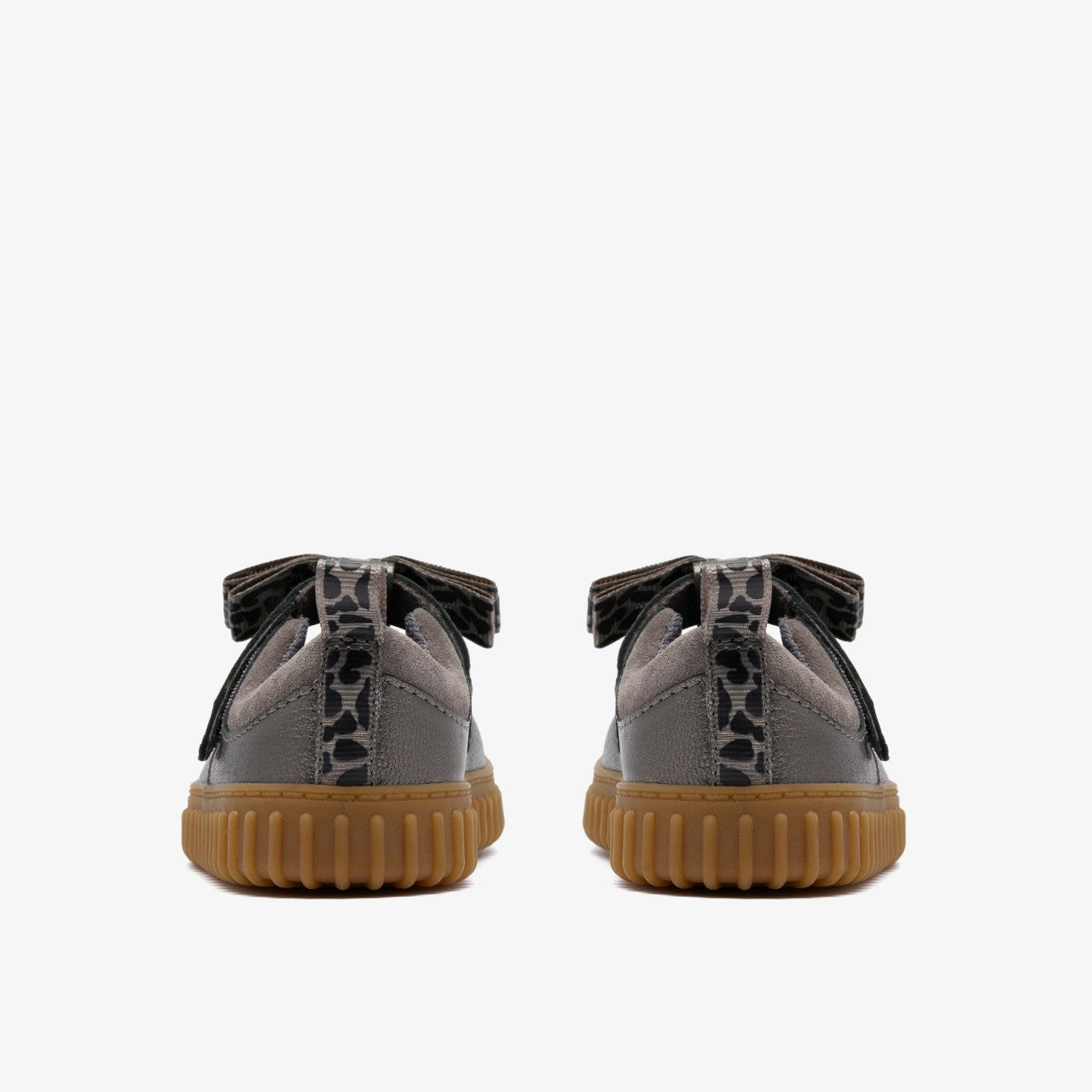 Cove Bow Toddler Silver Metallic Clarks Kids