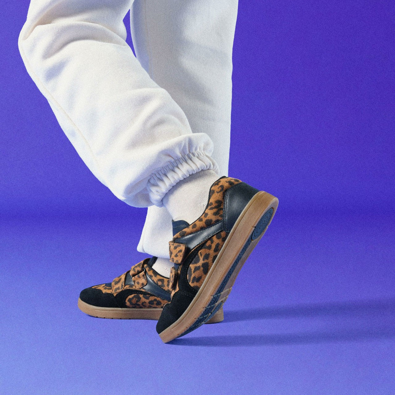 Disco Vibe Kid Leopard Print Clarks Kids