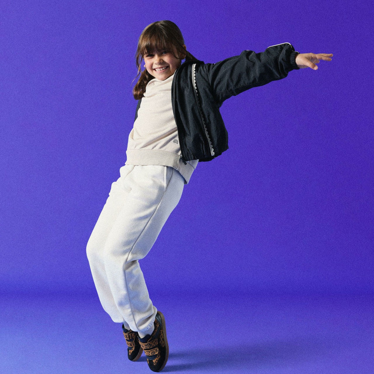 Disco Vibe Kid Leopard Print Clarks Kids