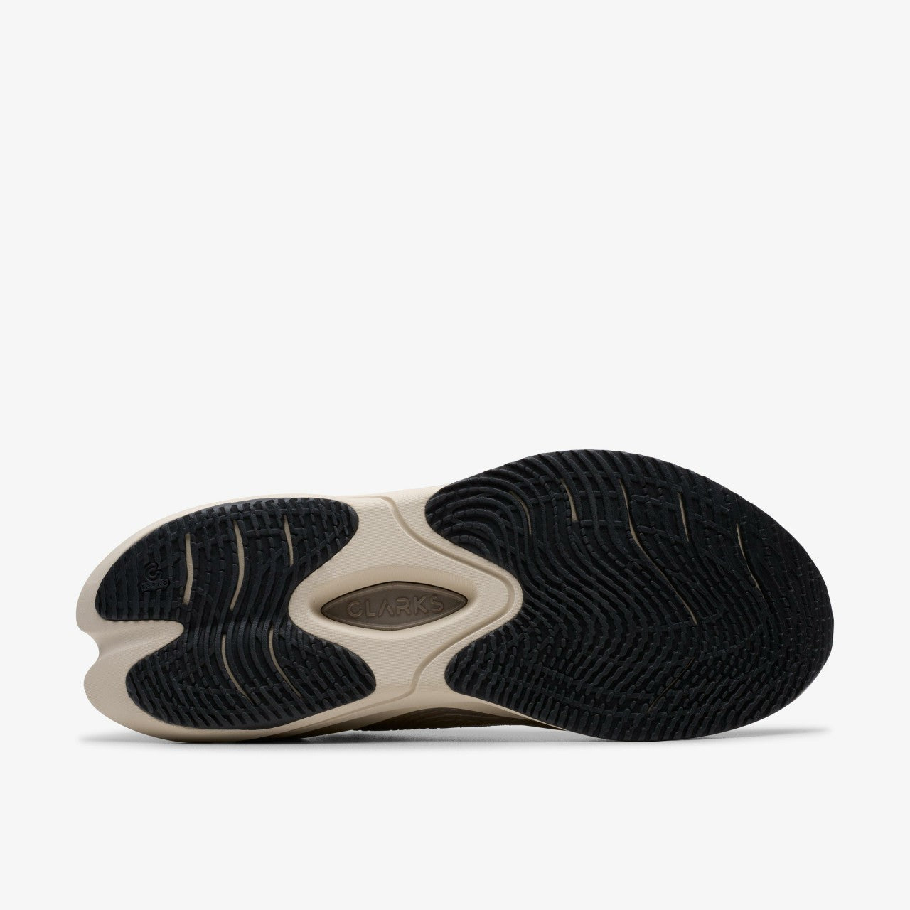 Clarks Pace Off White Combination Clarks Men
